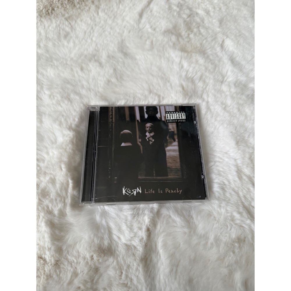 Korn Life Is Peachy CD 1996 Nu Meta Rock 90s Alt Album ADIDAS 074646755426